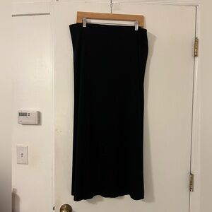 Duo Maternity Black Women's Skirt stretch waistband size L (R138)